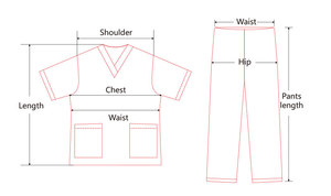 Vente en gros de vêtements de sport nouveau design ensemble de couleur pure uniforme de salle d'opération de médecin infirmière pour hommes et femmes - Product Image 6