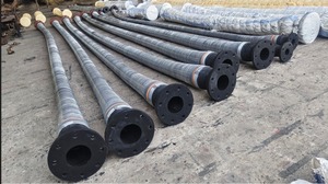 <b>Rubber</b> Chemical Hose Spiral Wire Reinforced EPDM <b>Rubber</b> Hose With Flange Ends For Chemical Transfer Four-Spiral Steel Wire Wound - Product Image 6