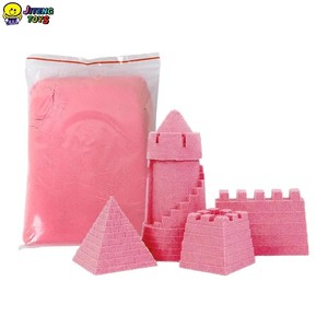 JITENG DIY Jeu de sable magique Jouet de jeu éducatif <span class=keywords><strong>Dinosaure</strong></span> Modèle Espace Sable Dynamique Ensemble de jeu de sable - Product Image 6