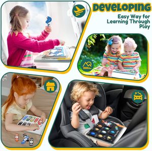 Libro de Actividades para Niños Pequeños, Juguetes Montessori para Niños de 3, 4, 5 y <span class=keywords><strong>6</strong></span> <span class=keywords><strong>Años</strong></span>, Juguetes Educativos Sensoriales para Autismo - Product Image 3