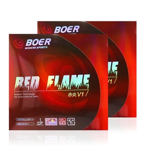 <span class=keywords><strong>Boer</strong></span>-pegamento de goma para <span class=keywords><strong>Ping</strong></span> <span class=keywords><strong>Pong</strong></span>, goma para tenis de mesa, color rojo y negro - Product Image 3
