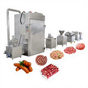 Máquina Embutidora de Salchichas Automática de Alta Resistencia con Certificación CE, Embutidora y Retorcedora Eléctrica Horizontal al Vacío para Fábrica - Product Image 3