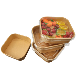 Boîte en papier carrée Kraft 1200 mm |   Qualité alimentaire |   Expédition directe |   Revêtement PE |   Logo imprimable - Product Image 3