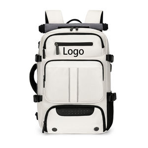 男女兼用スポーツビジネス旅行バックパック男性ウェットドライ分離屋外ノートパソコン用バックパック靴ポケット付き - Product Image 4