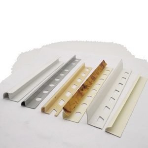 Decorative Modern <strong>Plastic</strong> PVC <strong>Corner</strong> Edge <strong>Trim</strong> for Ceramic Tiles-Durable &amp; Waterproof for Hotels - Product Image 6