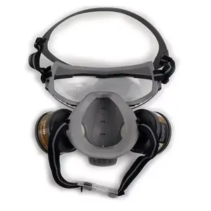 Hot Sale Gasmaske Leichtes Design Umfassende Schutz gesichts maske mit Schutzbrille