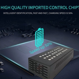 Intelligent chip 60 usb <strong>multi</strong> port home <strong>charger</strong> 300w 5v 60a quick universal phone <strong>charger</strong> charging other - Product Image 3