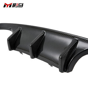 Diffuseur de lèvre arrière en carbone pour <span class=keywords><strong>Bmw</strong></span> <span class=keywords><strong>F82</strong></span> <span class=keywords><strong>M4</strong></span> <span class=keywords><strong>Gts</strong></span> F80 M3 Lèvre de diffuseur de pare-chocs arrière - Product Image 2