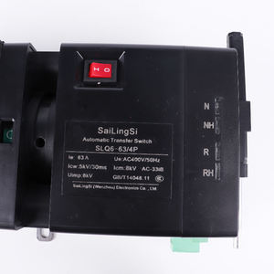 AD Ats Interruptor de transferencia automática Generador termomagnético de fase única Interruptor Ats Ac 110V 220V - Product Image 6