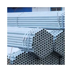 Factory Direct Supply Galvanized Steel Seamless ERW Sch 40 80 Welded 6M Carbon Galvanized Steel Pipe