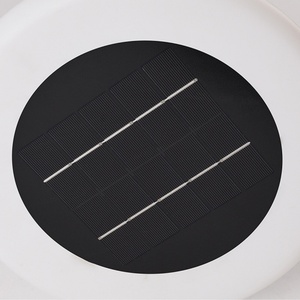 Lampe solaire USB au design simple, LED 3000K blanc chaud, éclairage solaire extérieur pour jardin, cour, terrasse, aménagement paysager - Product Image 6