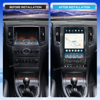 Autoradio Android 13,6 pouces pour Infiniti G25 G37 G35 Q40 Q60 2007-2015 Lecteur multimédia Carplay Navigation GPS Écran tactile