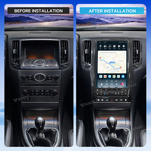 Autoradio Android 13,6 pouces pour Infiniti G25 G37 G35 Q40 Q60 2007-2015 Lecteur multimédia Carplay Navigation GPS Écran tactile - Product Image 2