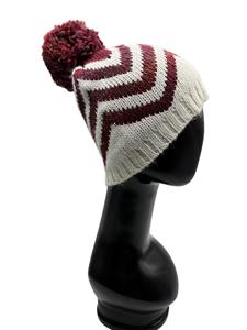 Taiwan-Made Casual Style Jacquard Motif Sport Bonnet 85% Acrylique 15% Laine Adulte Bonnet pour X'MAS Cadeau - Product Image 3