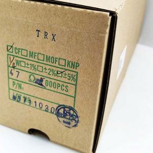 Factory Direct CF1/4W-47ohm5% T52 1/4W Resistors Carbon Film Resistors 47ohm 5% 1/4W - Product Image 1
