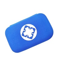 Sac de survie compact 1L avec poignée en fibre de verre imperméable, équipement de sécurité extérieur de qualité industrielle, trousse de premiers secours pour la randonnée et le camping