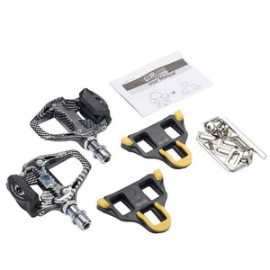 Pedal de bloqueo para bicicleta de carretera, pedal con rodamiento y placa de bloqueo, sistema <span class=keywords><strong>SPD</strong></span>, diseño de tensión ajustable - Product Image 6