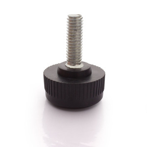 Patas Ajustables para Muebles Xinhengxin M8X20X30, Patas de Plástico Redondas para Gabinetes, Estilo Industrial - Product Image 1