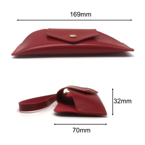 <span class=keywords><strong>Lunettes</strong></span> portables étui à <span class=keywords><strong>lunettes</strong></span> de soleil avec boucle de <span class=keywords><strong>ceinture</strong></span> porte-clés lecture <span class=keywords><strong>lunettes</strong></span> pochette porte-manchon pour extérieur en cuir PU - Product Image 4