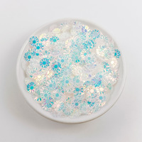 Vente en gros de petites paillettes en forme de marguerite de 9 mm pour vêtements, bijoux, jouets, remplissage de slime, gel cristallin, accessoires