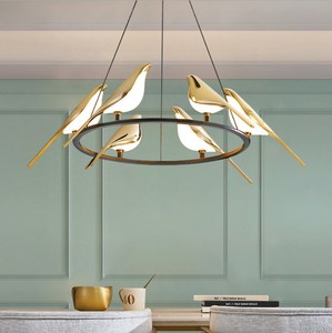 Prix usine Creative Oiseau Shapel Lustres Haut <span class=keywords><strong>Plafond</strong></span> Suspendus Lumière Suspendus Lumières pour Salon Cuisine Îlot - Product Image 2