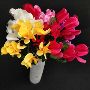 ดอกไซคลาเมนประดิษฐ์ Queyiyi ขนาด 30 ซม.-100 ซม. หลายสี ของตกแต่งบ้าน อุปกรณ์ประกอบฉากถ่ายภาพ - Product Image 2