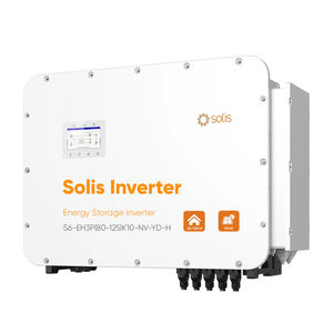 El mejor <span class=keywords><strong>inversor</strong></span> solar del <span class=keywords><strong>fabricante</strong></span> chino <span class=keywords><strong>Solis</strong></span> Hybrid Inverter 80-125kw Industrial comercial con MPPT - Product Image 1