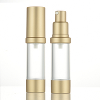 Or vide Airless bouteille maquillage pompe distributeur voyage taille bouteille pour distribuer cosmétiques crèmes hydratants 0.5oz1oz1.7oz