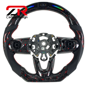 Volante de Fibra de Carbono Forjado con Pantalla LED para <span class=keywords><strong>Mini</strong></span> F54 <span class=keywords><strong>F55</strong></span> F56 F60 <span class=keywords><strong>Cooper</strong></span> S JCW R50 2015 2016 2017 <span class=keywords><strong>2018</strong></span> 2019 2020 2021 2022 - Product Image 1