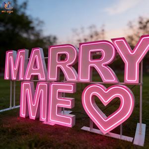 Lettere Luminose RGB Personalizzate da 3ft e 4ft, Numeri Luminosi in Metallo, Insegne LED per Decorazioni di Matrimoni ed Eventi all'Aperto - Product Image 5