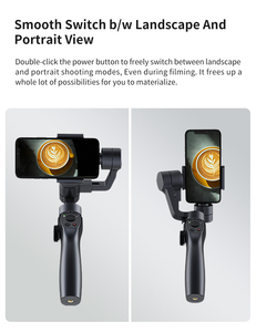 Capture2s 3 ejes portátil de mano cardán antivibración <span class=keywords><strong>estabilizador</strong></span> Selfie Stick <span class=keywords><strong>para</strong></span> <span class=keywords><strong>GoPro</strong></span> Hero, teléfonos celulares - Product Image 5