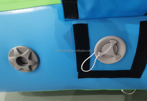 Özelleştirilmiş deniz gölü yüzen <span class=keywords><strong>Aqua</strong></span> spor oyunları üçgen su kaydırağı yetişkin çocuklar için tırmanma şişme su parkı slayt - Product Image 4