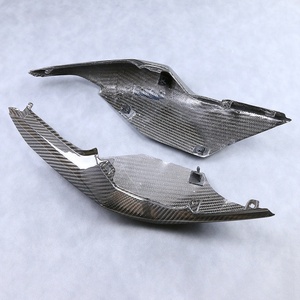 Panel Lateral Trasero de Fibra de Carbono Seca 3K para Motocicleta, Piezas de Modificación Compatibles con Honda CBR1000RR-R 2021 en Adelante, Superficie Mate y Brillante - Product Image 6