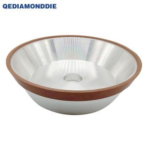 Meules diamantées CBN à liant résine en forme de bol 11v9 pour affûtage de fraises - Product Image 6