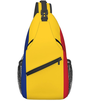 Monaco Sling Bag Logo personnalisé Vente à chaud Sling Bag Chest Crossbody Backpack Travel Chest Pack