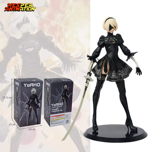 Figura de PVC de Anime NieR: <span class=keywords><strong>Automata</strong></span> 2B de 27 cm, Modelo de Juguete Coleccionable, Decoración, Chica Sexy Japonesa - Product Image 1