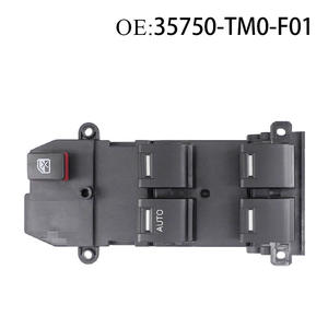 Interrupteurs de lève-vitres électriques 35750-TM0-F01 pour Honda City Fit, en ABS - Product Image 2