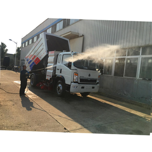 ราคาของรถกวาดถนนขนาดเล็ก Sinotruk HOWO 3 ตันในสาธารณรัฐโดมินิกัน - Product Image 2