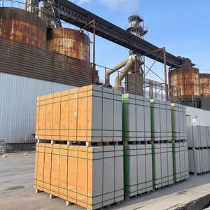 Plaque de plâtre ignifuge et résistante à la moisissure CE, matériau de construction léger, 12 mm, 15 mm, 4x8 pieds, pour la décoration intérieure - Product Image 4