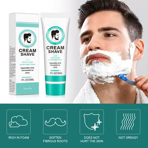 Crema de <span class=keywords><strong>afeitar</strong></span> sin <span class=keywords><strong>espuma</strong></span> de etiqueta privada OEM, crema de <span class=keywords><strong>afeitar</strong></span> para Barba para hombres, también se puede usar para afeitarse la vagina de las mujeres - Product Image 3