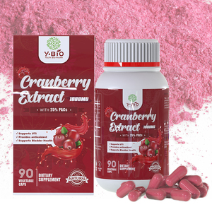 Cranberry-<span class=keywords><strong>extract</strong></span> <span class=keywords><strong>capsules</strong></span> neutraliseren vrije radicalen voor personen die zorgen hebben om de gezondheid van de urinewegen, vegetarische <span class=keywords><strong>capsules</strong></span> ODM - Product Image 1
