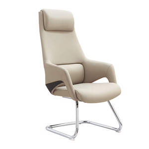 Silla de Oficina Ejecutiva de Cuero Vacuno, Diseño Contemporáneo de Lujo, Giratoria, Reclinable, con Masaje y Diseño Ergonómico - Product Image 5