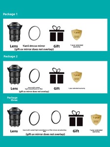 Objectif grand angle fixe LAOWA 15mm F2 monture E pour appareils photo hybrides Fuji - Plein format, mise <span class=keywords><strong>au</strong></span> point manuelle pour ciel étoilé et trajectoires stellaires - Product Image 3