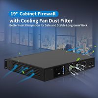 CWWK 1U N100 방화벽 랙마운트 6개의 i226-V 2.5GbE LAN 포트, HD+VGA 듀얼 디스플레이, DDR5, OPNsense 홈랩 서버, 19인치 랙, Pfsense 어플라이언스