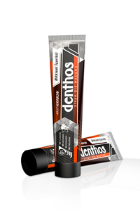 Pasta Dental Denthos con Carbón Activado Negro 75ml Sin Flúor con Extracto Herbal para Blanquear los Dientes - Product Image 2