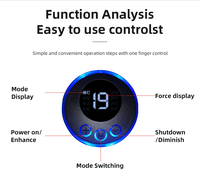 En gros Offres Spéciales Mini Électrique Cou papillon Masseur Gel Coussinets Corps Masseur Silicone Hydrogel Tapis De Remplacement Cou Masseur