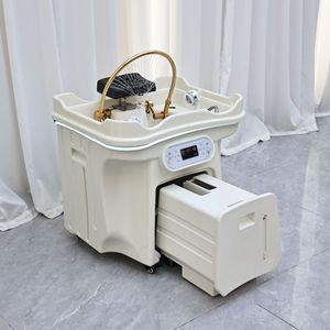 Tanques de Agua Portátiles de Acrílico, Lavabos para Champú, Muebles de Salón, Lavabo para Lavar el Cabello con Altura Ajustable, para Salones de Belleza - Product Image 1