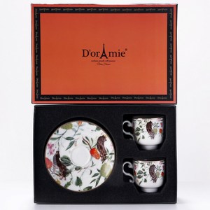 Tazas de Café Árabes de Lujo para Exportación con Platos, Tazas Pequeñas Mini Espresso con Diseño de Bestias de la Selva, Tazas y Platos de Cerámica - Product Image 4
