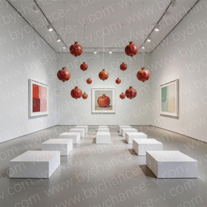 Fruta exótica, arte artesanal, fruta artificial de verano, <span class=keywords><strong>Granada</strong></span> falsa grande de gran tamaño para escaparates de tiendas, decoración de Parque de Atracciones zoológico - Product Image 3