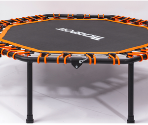 Piernas dobladas Fitness ejercicio Rebounder Mini trampolín 48 pulgadas equipo de interior trampolín de gimnasia al aire libre para niños y adultos - Product Image 4